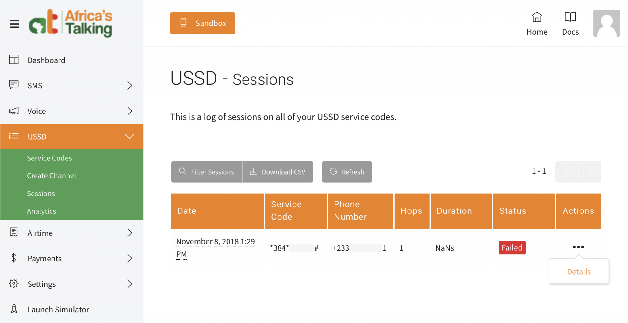 Serverless USSD with Africa’s Talking — Part 1 - BFA Global