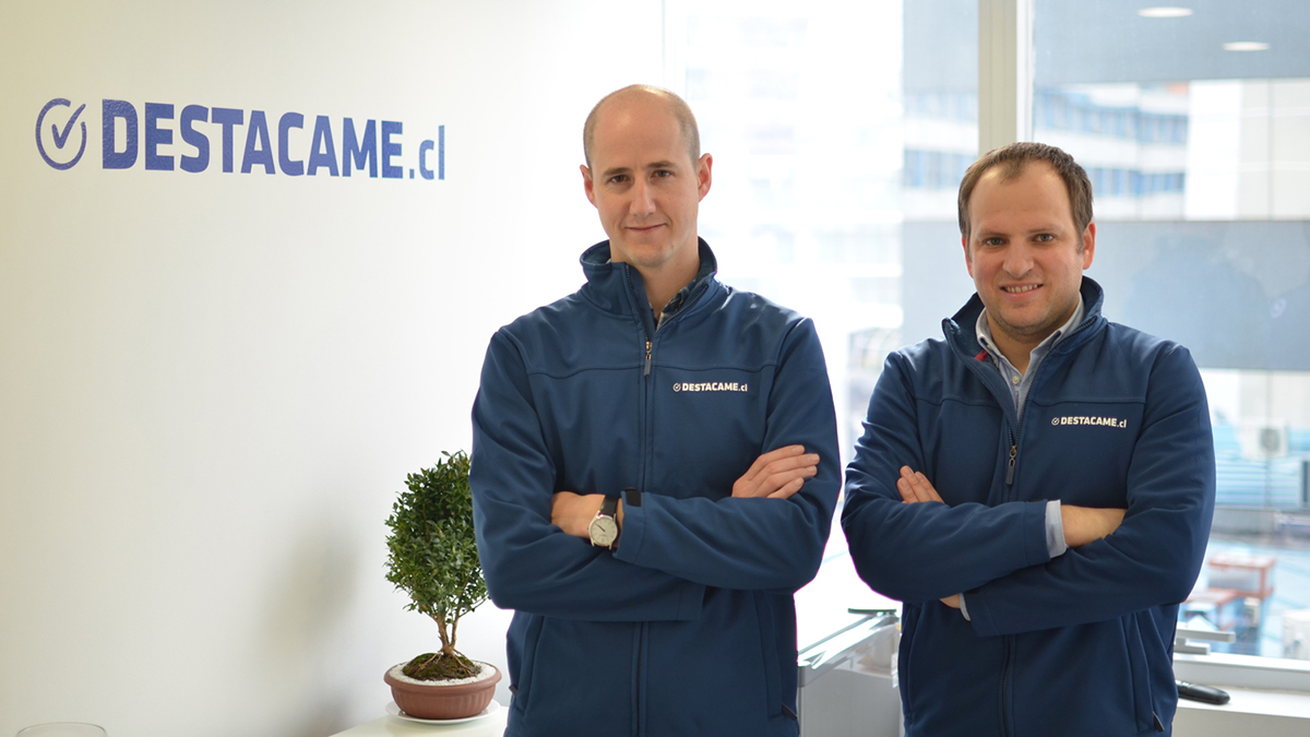 Sebastián Ugarte and Jorge Camus, cofounders of 